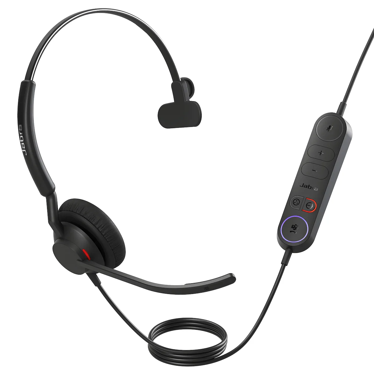 Jabra Engage 40 MS Mono VOIP Headset USB-A (4093-413-279) - Image 1