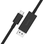 Belkin USB 2.0 Cable USB-C male - DisplayPort Μαύρο 1.4m (AVC014BT2MBK)