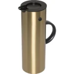 Stelton EM77 Jug Κανάτα Θερμός Ανοξείδωτο BPA Free 1lt Brushed Brass με Λαβή