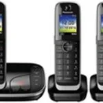 Panasonic KX-TGJ323 Ασύρματο Τηλέφωνο Trio Μαύρο