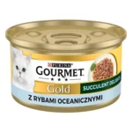 Gourmet Υγρή Τροφή για Ενήλικες Γάτες σε Κονσέρβα με Ψάρια 85gr