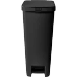 Brabantia StepUp Κάδος Απορριμμάτων Πλαστικός με Πεντάλ Dark Grey 40lt 800023