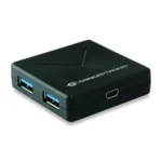 Conceptronic USB 3.0 Hub 4 Θυρών με σύνδεση USB-A (HUBBIES02B)
