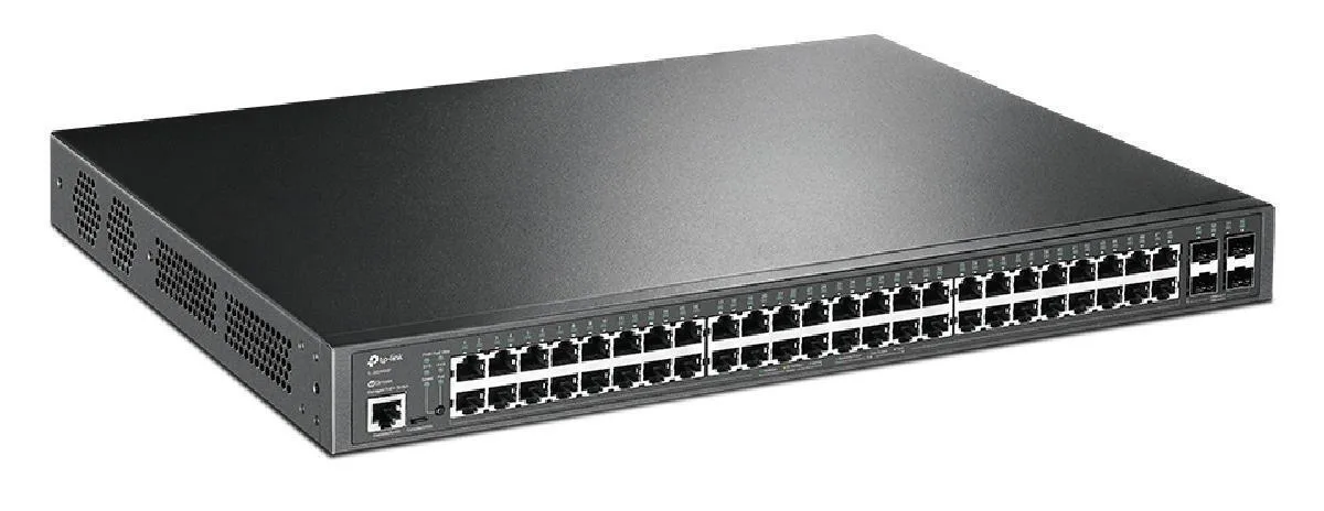 TP-LINK TL-SG3452P v3.20 Managed L2 PoE+ Switch με 48 Θύρες Gigabit (1Gbps) Ethernet και 4 SFP Θύρες - Image 1