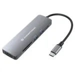Conceptronic USB-C Docking Station με HDMI 4K PD Γκρι (DONN11G)