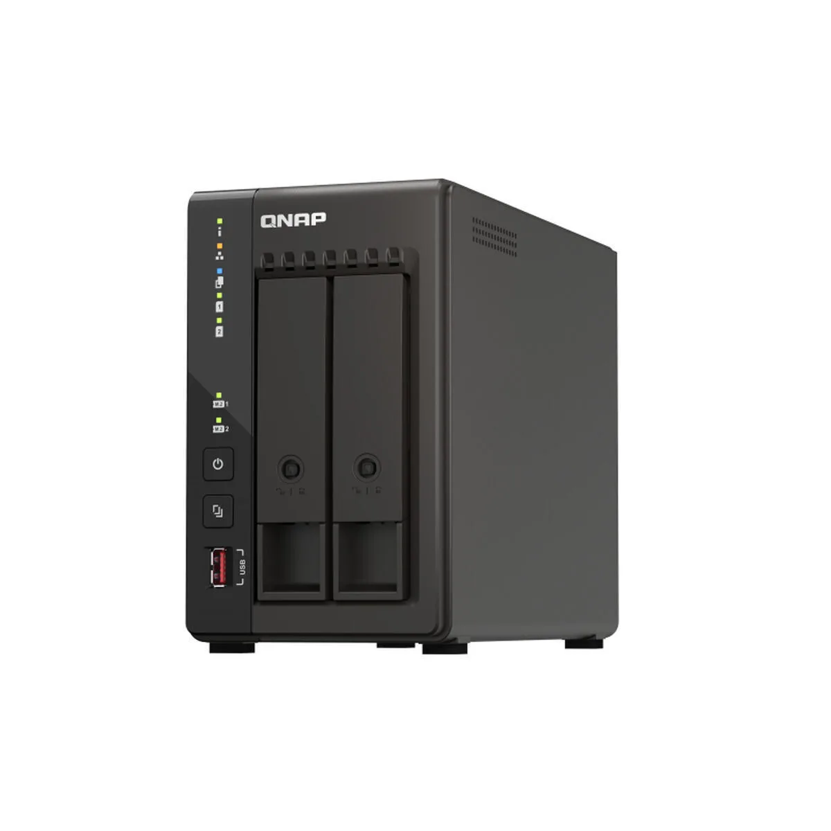 QNap TS-253E NAS με 2 θέσεις για HDD/SSD και 2 θύρες Ethernet - Image 1