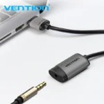 Vention Εξωτερική USB Κάρτα Ήχου σε Γκρι χρώμα OMTP-CTIA