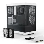 HYTE Y40 Gaming Midi Tower Κουτί Υπολογιστή με Πλαϊνό Παράθυρο Λευκό