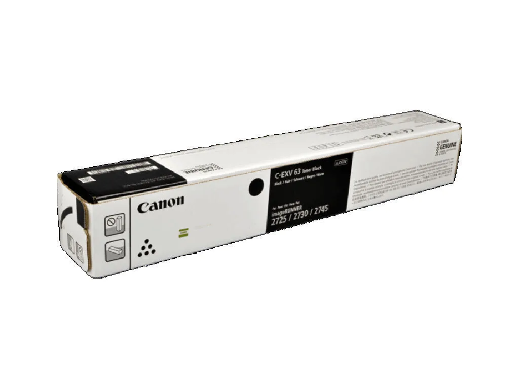 Canon C-EXV63 Γνήσιο Toner Laser Εκτυπωτή Μαύρο 30000 Σελίδων 5142C002 - Image 1