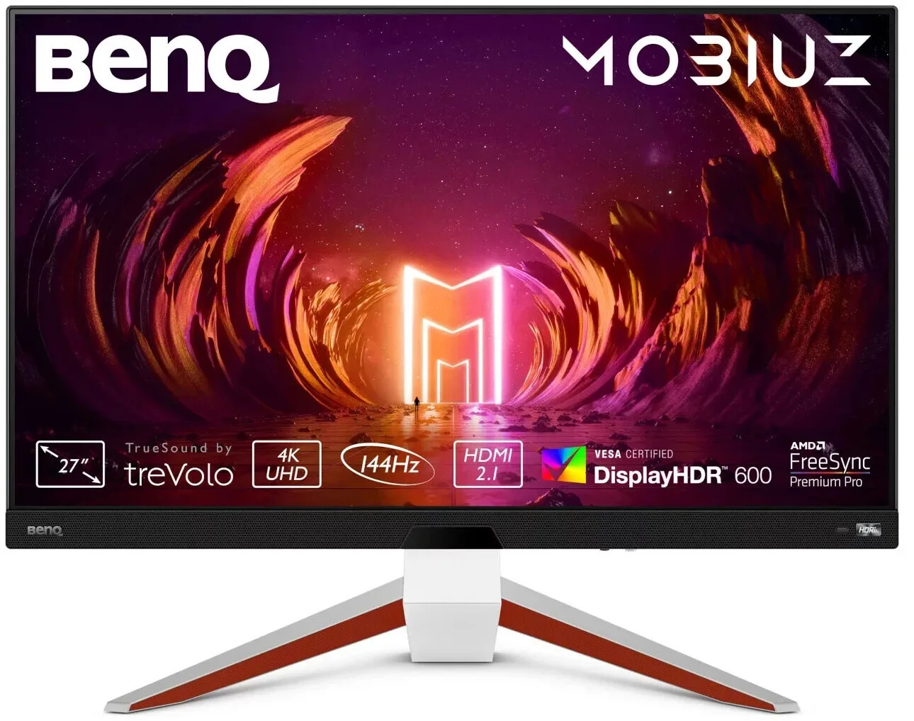 BenQ Mobiuz EX2710U IPS Gaming Monitor 27" 4K 3840x2160 144Hz με Χρόνο Απόκρισης 1ms GTG - Image 1