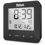 Mebus Funk Wecker Επιτραπέζιο Ρολόι με Ξυπνητήρι 25801