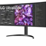 LG 34WQ75X-B Ultrawide IPS HDR Curved Monitor 34" QHD 3440x1440 με Χρόνο Απόκρισης 5ms GTG