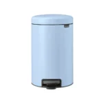 Brabantia NewIcon Κάδος Απορριμμάτων από Ανοξείδωτο Ατσάλι με Πεντάλ Dreamy Blue 12lt 202483