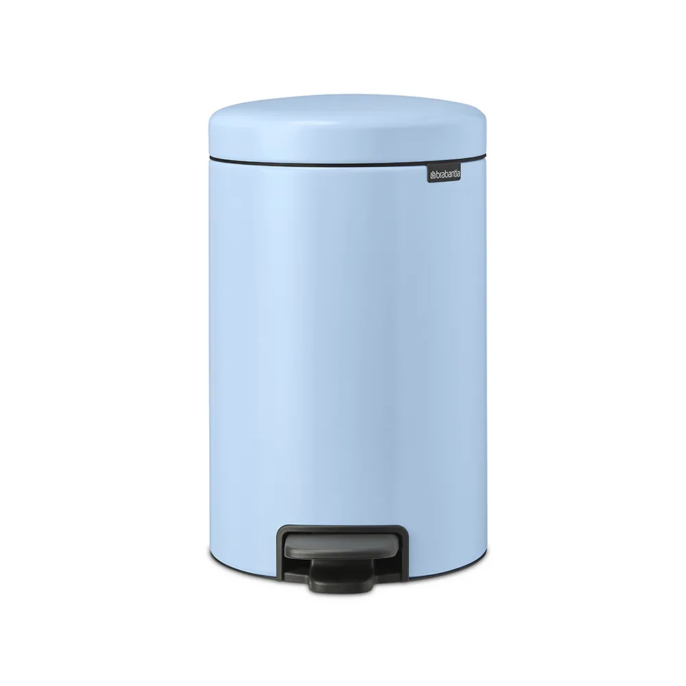 Brabantia NewIcon Κάδος Απορριμμάτων από Ανοξείδωτο Ατσάλι με Πεντάλ Dreamy Blue 12lt 202483 - Image 1