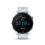 Garmin Forerunner 255 Music 46mm Αδιάβροχο Smartwatch με Παλμογράφο (Whitestone)