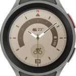 Samsung Galaxy Watch5 Pro LTE Titanium 45mm Αδιάβροχο με Παλμογράφο (Gray)