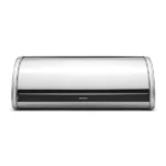 Brabantia Roll Top Ψωμιέρα με Καπάκι Μεταλλική Matt Steel 646890