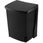 Brabantia Κάδος Απορριμμάτων Πλαστικός Μαύρος 10lt 395246