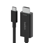 Belkin HDMI 2.1 Cable HDMI male - USB-C male 2m Μαύρο AVC012BT2MBK