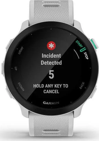 Garmin Forerunner 55 42mm Αδιάβροχο Smartwatch με Παλμογράφο (White) - Image 1