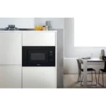 Whirlpool WMF200G NB 859991591580 Εντοιχιζόμενος Φούρνος Μικροκυμάτων με Grill 20lt Μαύρος