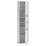 Topeshop S43 Στήλη Μπάνιου Δαπέδου Μ40xΒ30xΥ170cm Λευκή