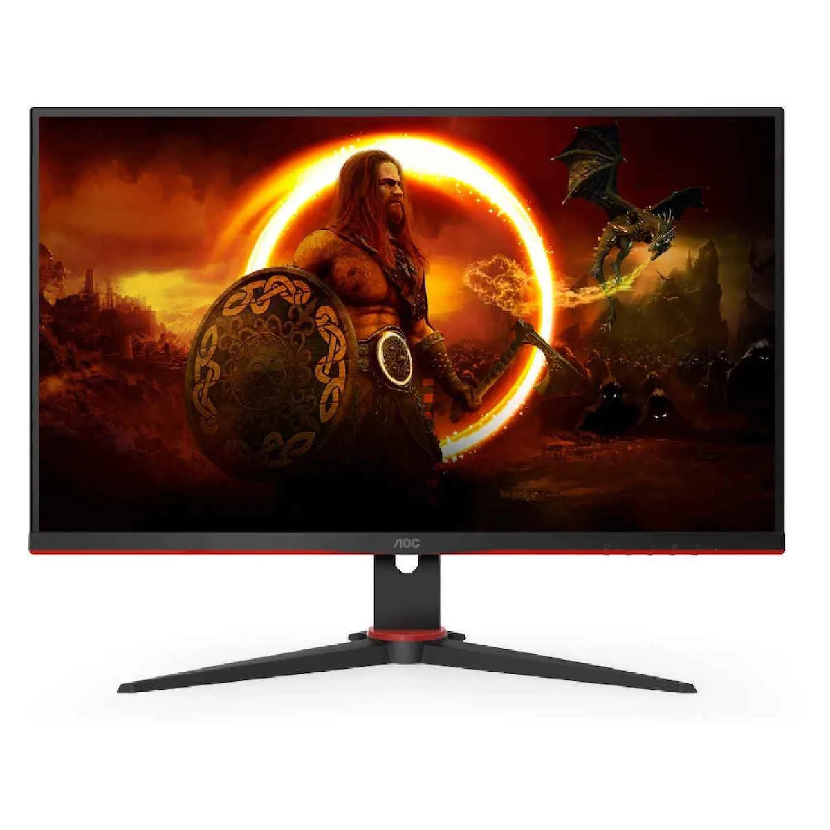 AOC Q27G2E/BK VA Gaming Monitor 27" QHD 2560x1440 155Hz με Χρόνο Απόκρισης 4ms GTG - Image 1