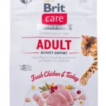 Brit Adult Activity Support Ξηρά Τροφή χωρίς Σιτηρά & Γλουτένη για Ενήλικες Γάτες με Γαλοπούλα / Κοτόπουλο 0.4kg