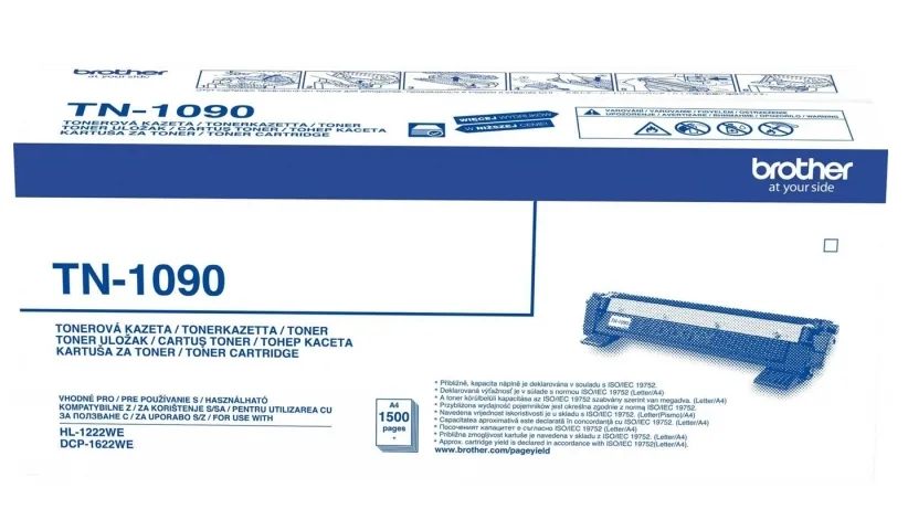Brother TN-1090 Γνήσιο Toner Laser Εκτυπωτή Μαύρο 1500 Σελίδων TN-1090 - Image 1