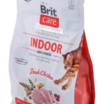 Brit Care Indoor Anti-Stress Ξηρά Τροφή χωρίς Σιτηρά & Γλουτένη για Ενήλικες Γάτες με Κοτόπουλο 0.4kg