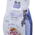 Brit Care Sterilized Weight Control Ξηρά Τροφή χωρίς Σιτηρά & Γλουτένη για Στειρωμένες Γάτες με Γαλοπούλα / Πάπια 0.4kg