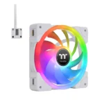 Thermaltake Swafan Ex14 Case Fan 140mm με RGB Φωτισμό και Σύνδεση 9-Pin Λευκό