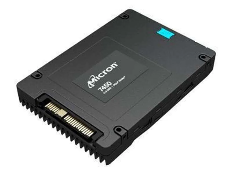 Micron 7450 Pro SSD 3.8TB τύπου 2.5'' με σύνδεση PCI Express 4.0 MTFDKCC3T8TFR-1BC1ZABYYR - Image 1