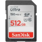 Sandisk Ultra SDXC 512GB Class 10 U1 UHS-I