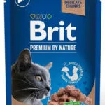 Brit Premium Sterilised Υγρή Τροφή για Ενήλικες Γάτες σε Φακελάκι με Συκώτι χωρίς Γλουτένη 100gr 306085
