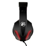 Fenner Soundgame F1 Over Ear Gaming Headset με σύνδεση 2x3.5mm Κόκκινο