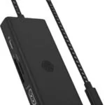 Icy Box USB-C Docking Station με HDMI/DisplayPort 4K PD Ethernet και σύνδεση 3 Οθονών Μαύρο (IB-DK4011-CPD)