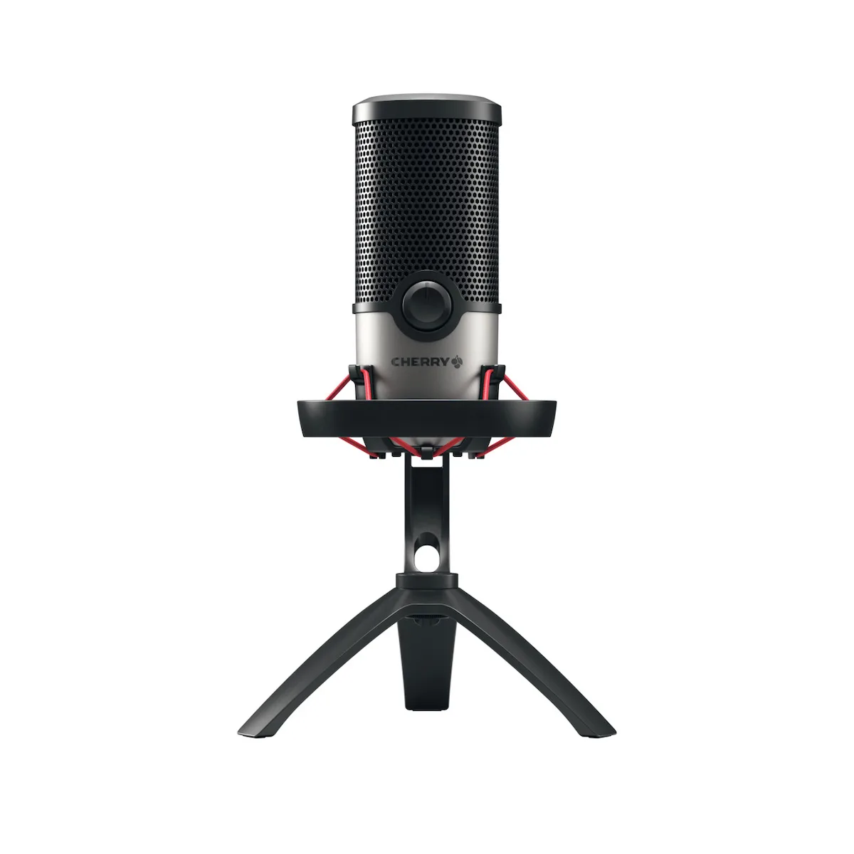Cherry UM 6.0 Advanced Πυκνωτικό Μικρόφωνο USB Επιτραπέζιο, Shock Mounted - Image 1