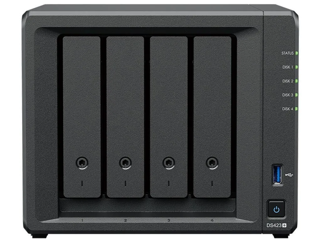 Synology DiskStation DS423+ NAS Tower με 4 θέσεις για HDD/M.2/SSD και 2 θύρες Ethernet - Image 1