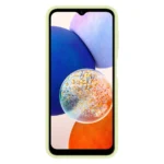 Samsung Back Cover Σιλικόνης με Υποδοχή για Κάρτες Lime (Samsung Galaxy A14 5G) EF-OA146TGEGWW