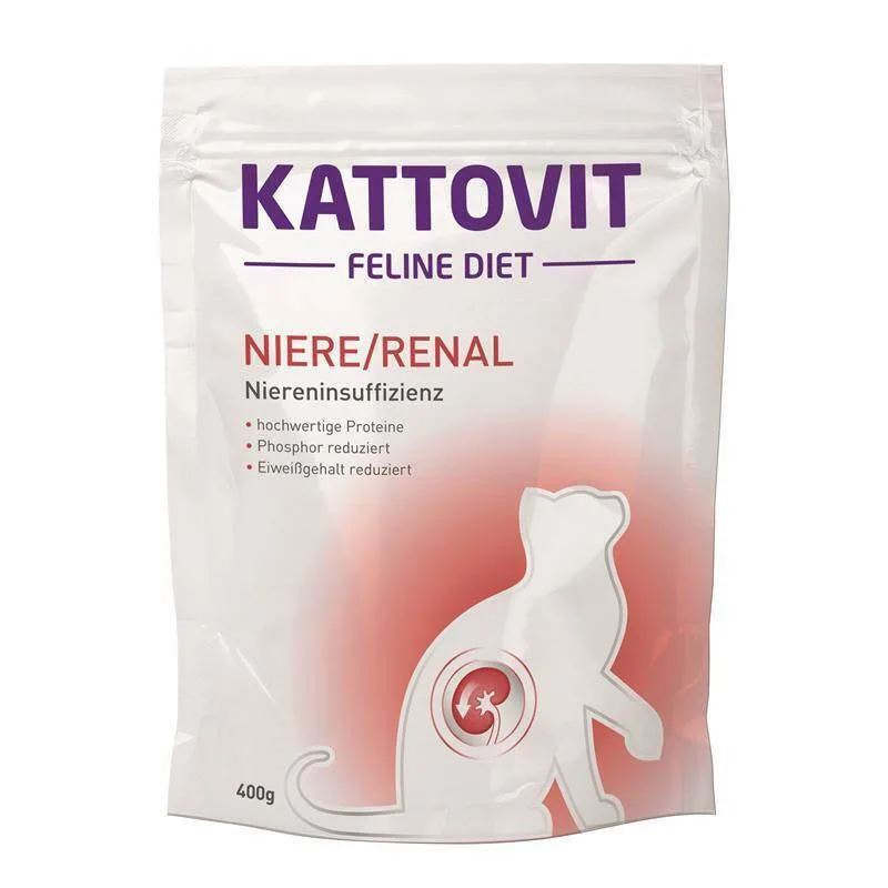 Kattovit Feline Diet Renal Ξηρά Τροφή Γάτας με Κρέας 0.4kg - Image 1