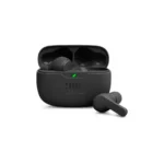 JBL Wave Beam In-ear Bluetooth Handsfree Ακουστικά με Αντοχή στον Ιδρώτα και Θήκη Φόρτισης Μαύρα