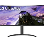 LG 34WP65CP-B Ultrawide VA HDR Curved Gaming Monitor 34" QHD 3440x1440 160Hz με Χρόνο Απόκρισης 5ms GTG