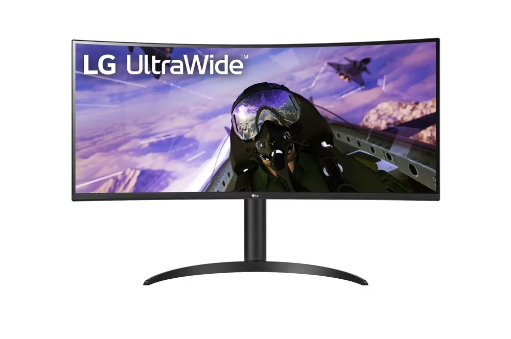 LG 34WP65CP-B Ultrawide VA HDR Curved Gaming Monitor 34" QHD 3440x1440 160Hz με Χρόνο Απόκρισης 5ms GTG - Image 1