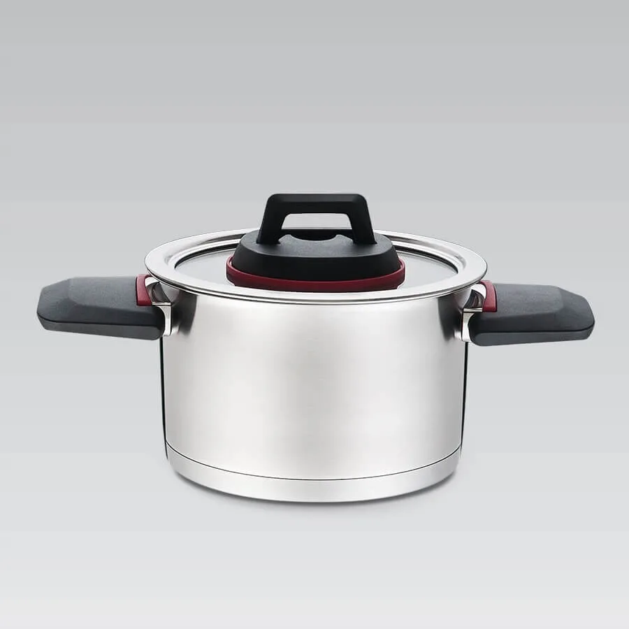 Maestro Βαθιά Ανοξείδωτη Κατσαρόλα 1.6lt / 16cm MR-3530-16 - Image 1