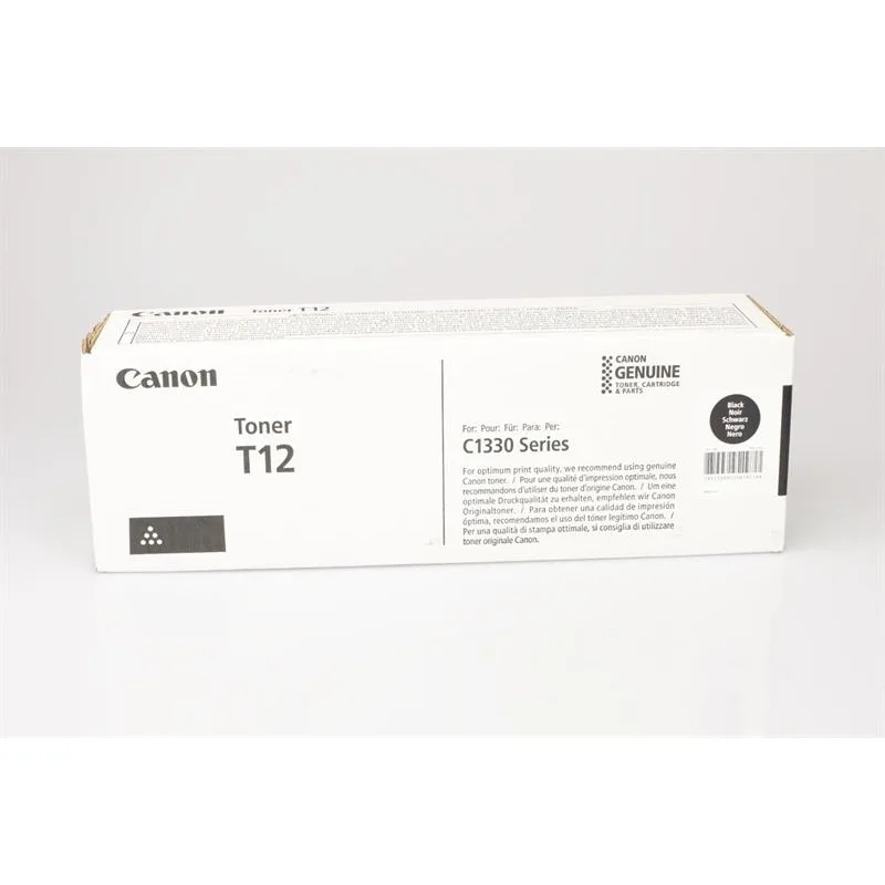 Canon T12 Γνήσιο Toner Laser Εκτυπωτή Μαύρο 7400 Σελίδων 5098C006 - Image 1