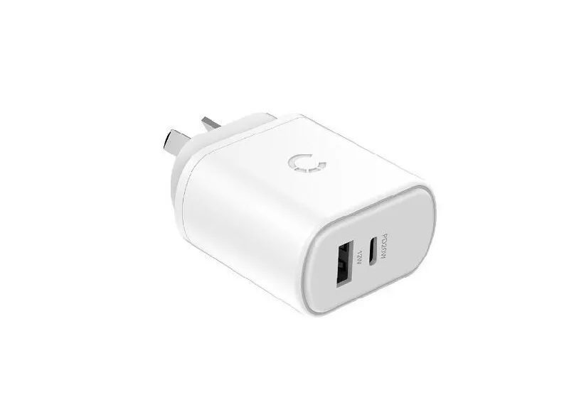 Cygnett Φορτιστής Χωρίς Καλώδιο με Θύρα USB-A και Θύρα USB-C 32W Λευκός (CY3626POFLW) - Image 1