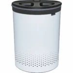 Brabantia 304903 Καλάθι Απλύτων Πλαστικό με Καπάκι Γκρι