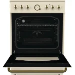 Gorenje GECS6B70CLI Κουζίνα 71lt με Κεραμικές Εστίες Π60εκ. Μπεζ