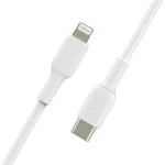 Belkin BoostCharge USB-C to Lightning Cable Λευκό 2m (CAA003BT2MWH)
